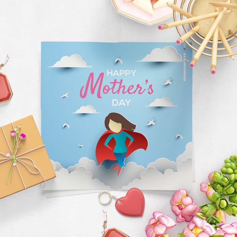 [設計圖樣][母親超人紙雕插畫] 素材 全品項 適用