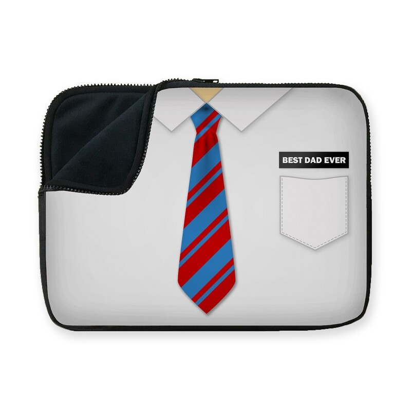 [設計圖樣] 父親節 爸爸的制服 吸震 筆電包 Dad&#39;s uniform COSMOS laptop sleeve