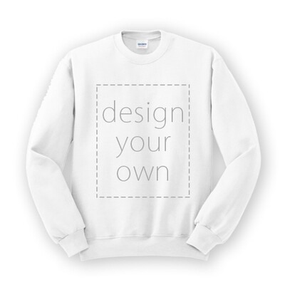 客製 局部 印花 吉爾登 亞規 多款顏色 大學T恤 (DTF)