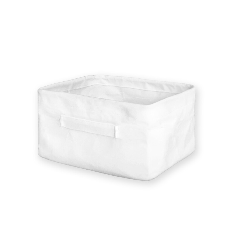 客製 滿版 印花 矩形 收納 置物籃 (矮版) Storage basket