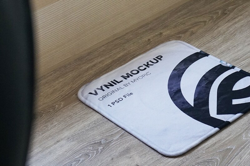 客製 滿版 印花 方形 泡綿 止滑 椅墊 Square chair pad