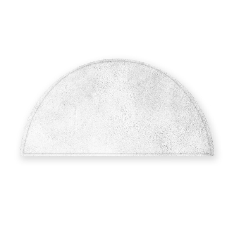 客製 滿版 印花 半圓 泡綿 止滑 毛絨 腳踏墊