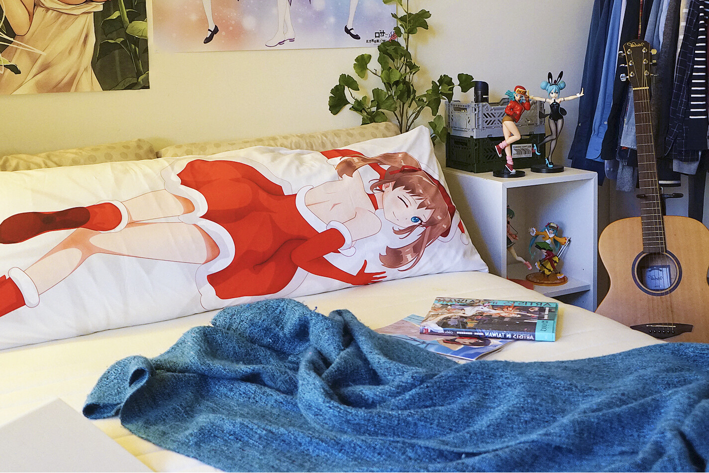 客製滿版印花方形可拆式等身抱枕抱き枕