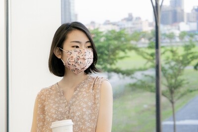 現貨 滿版 印花 時尚 花卉 醫療 口罩 (30入) Fashion flower mask
