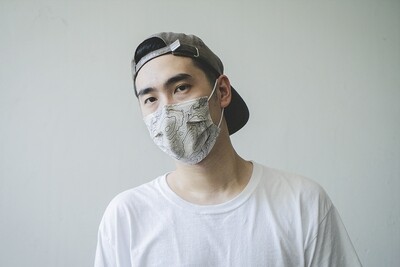 現貨 滿版 印花 等高線 地圖 醫療 口罩 (30入) Contour map mask