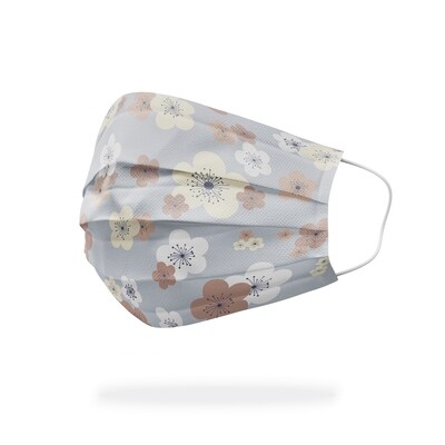 現貨 滿版 印花 梅花 口罩 (30入)  plum Bossom