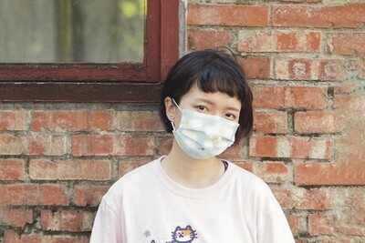 現貨 渣熊 彩虹 雲朵 天空藍 醫療 口罩 (10入) Playbear rainbow blue mask