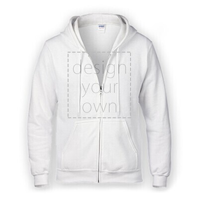 客製 局部 印花 吉爾登 亞規 多款顏色 連帽外套 (DTF)