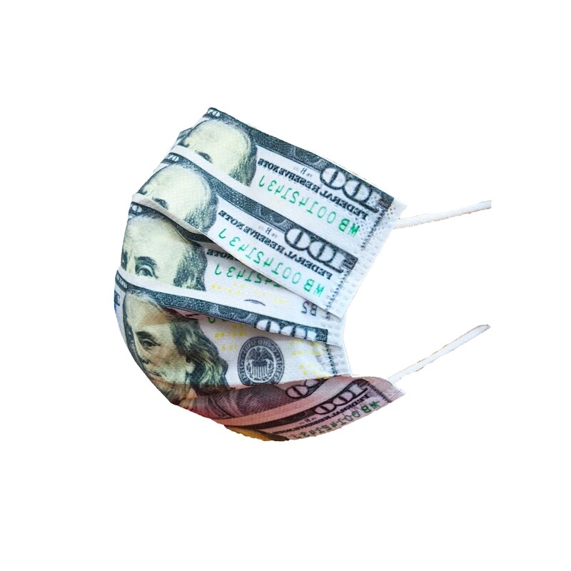 現貨 鈔前部署 美金版本  醫療 口罩  (10pcs/組)
