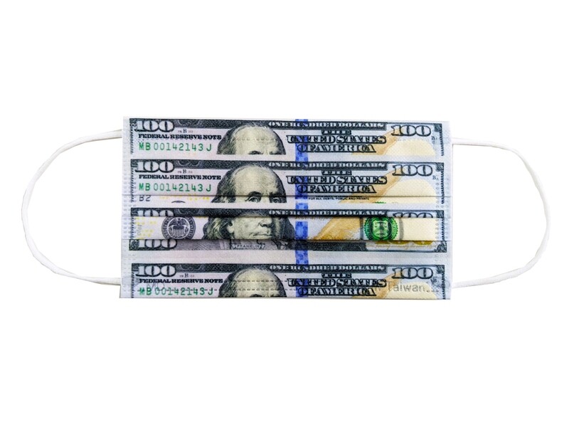 現貨 鈔前部署 美金版本  醫療 口罩  (10pcs/組)