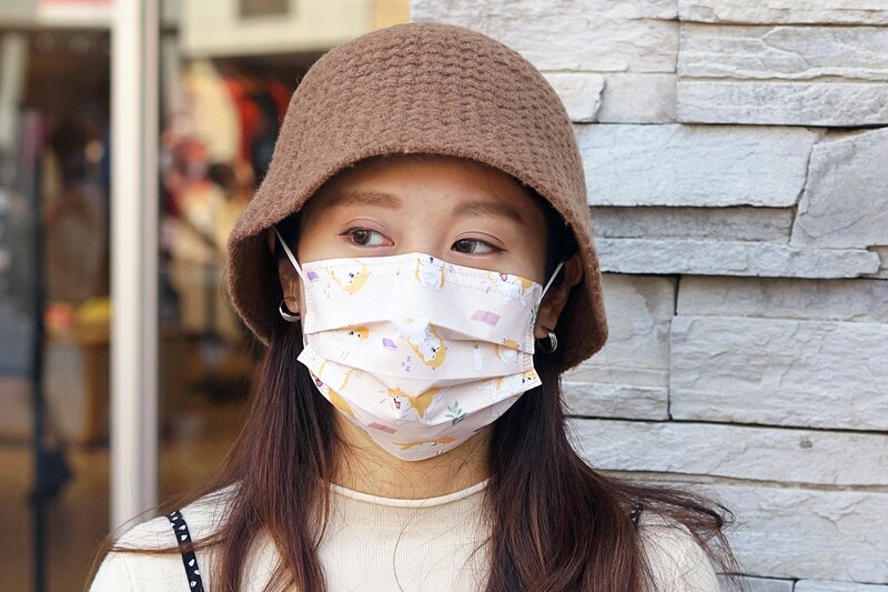 現貨 狗生粉難 粉粉白天想睡覺 米色 醫療 口罩 (10入) Phen go sleepy mask