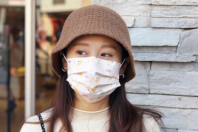 現貨 狗生粉難 粉粉白天想睡覺 米色 醫療 口罩 (10入) Phen go sleepy mask