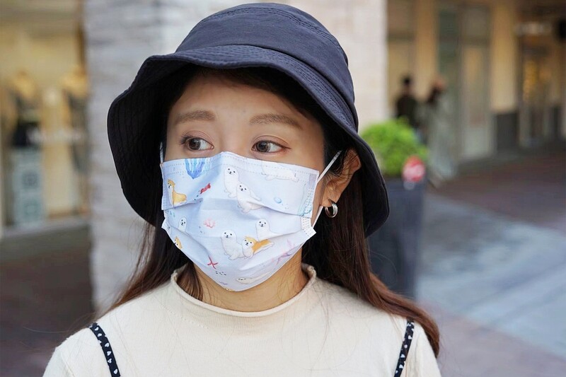 現貨 狗生粉難 粉粉融入海豹群 醫療 口罩 (10入) Phen with seal mask