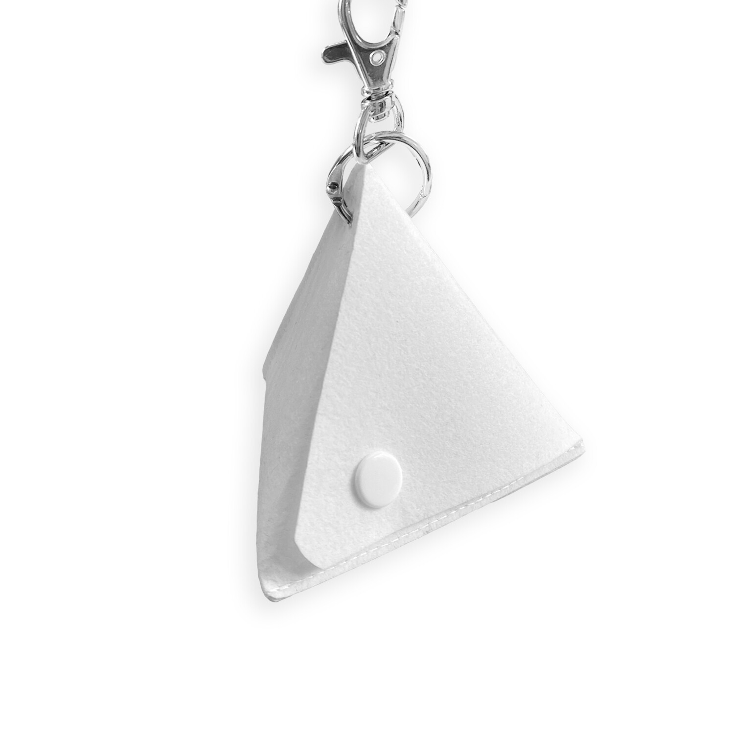 客製 滿版 印花 布皮革 耳機 收納 零錢 粽子包 金字塔小包