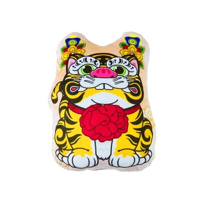 虎爺 滿版 印花 形體  抱枕 35*53cm