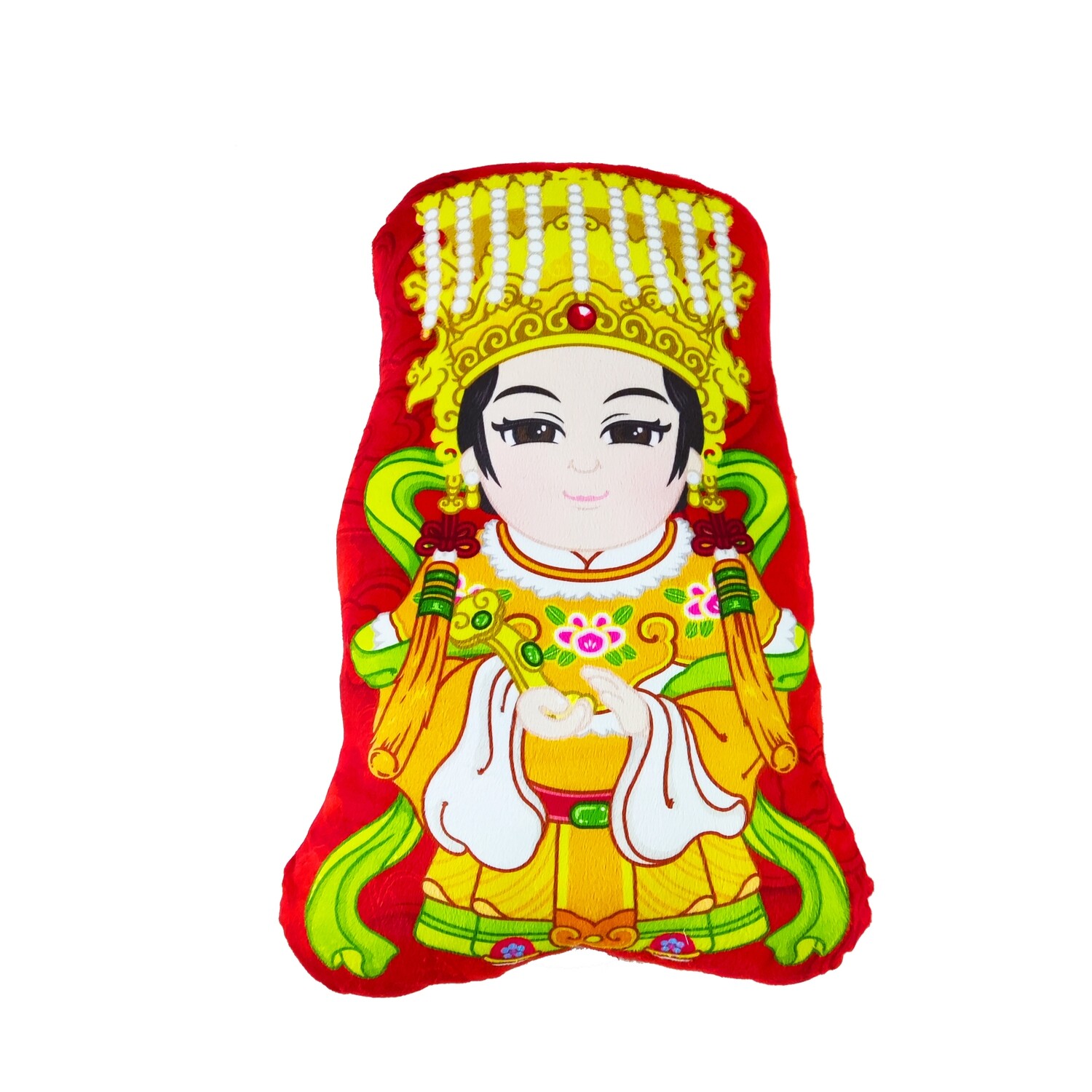 媽祖 滿版 印花 形體  抱枕 35*53cm
