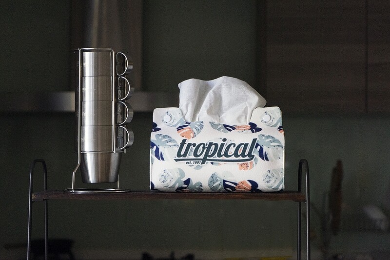 Tropical 毛氈 立體 面紙套 紙巾袋