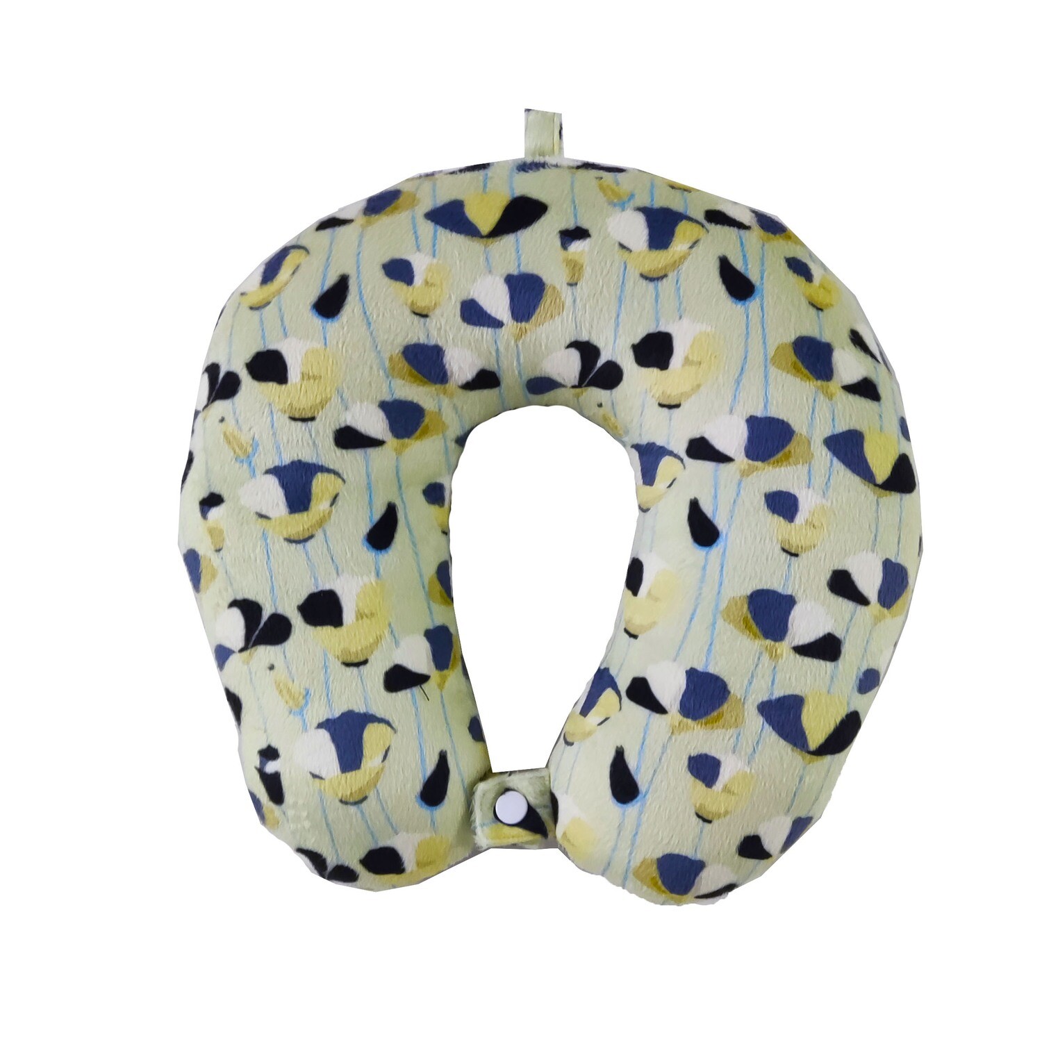 滿版 印花 旅行 U型 不可拆 頸枕