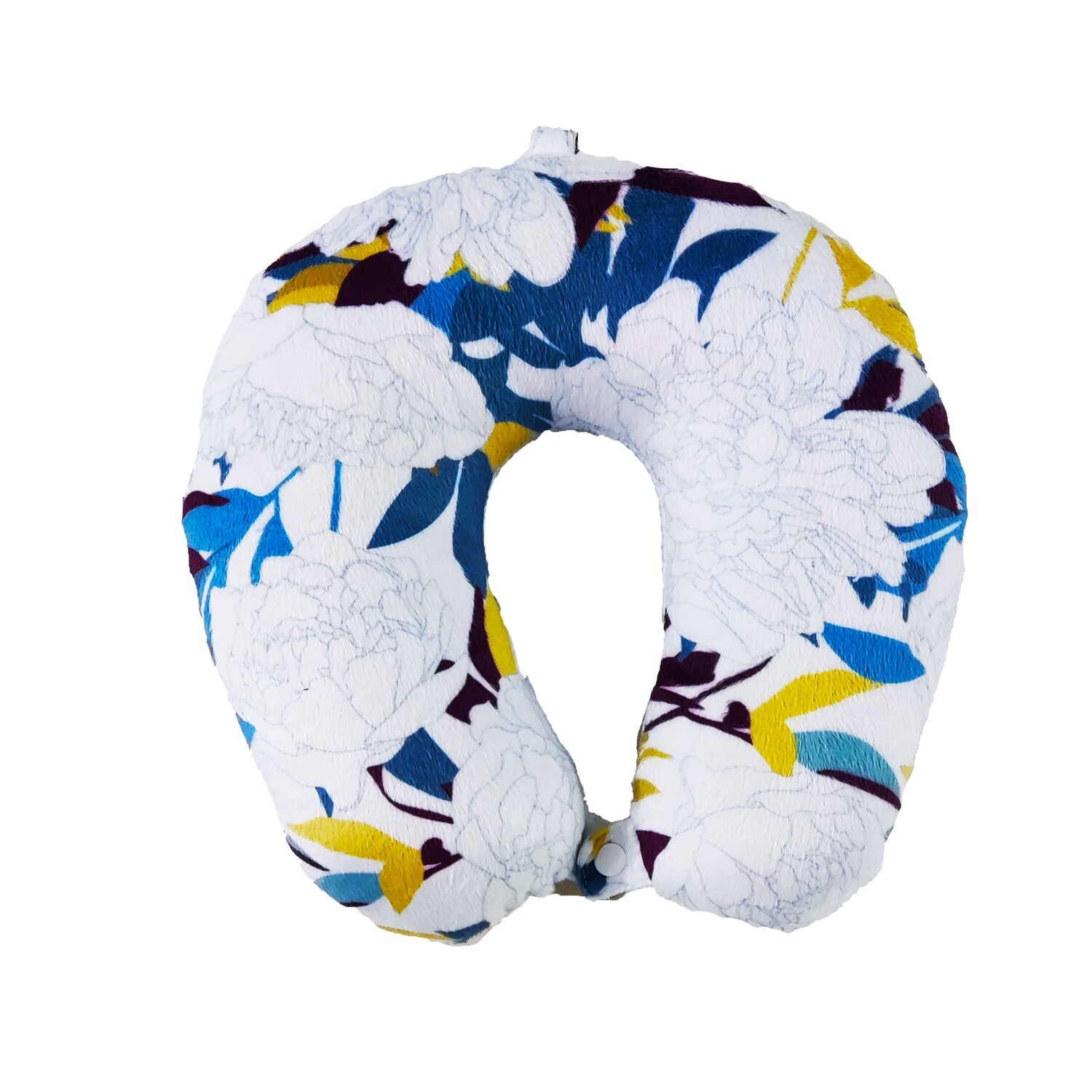 滿版 印花 旅行 U型 不可拆 頸枕