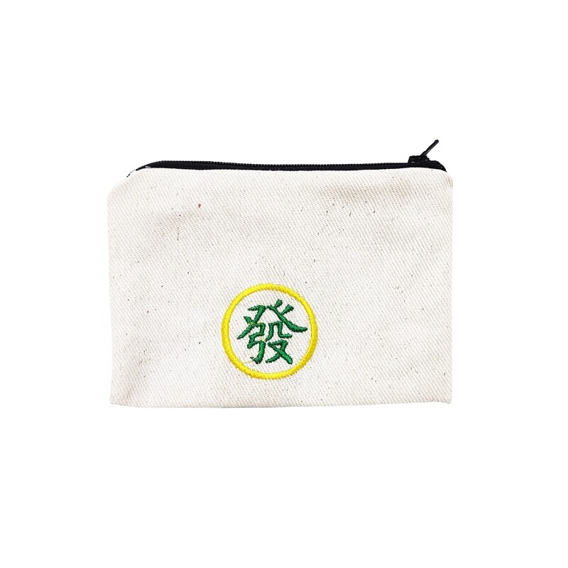 現貨 發字 刺繡 零錢包