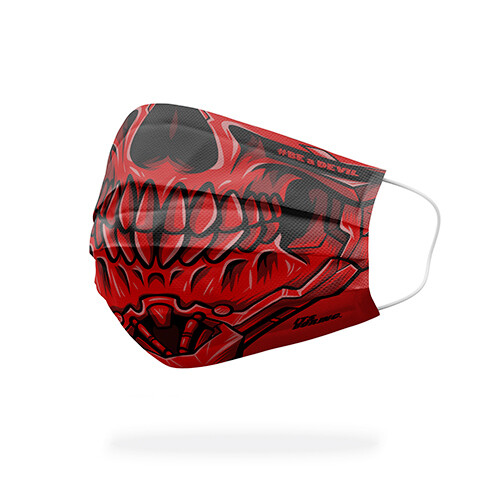 現貨 赤鬼 BAD 三層 醫療 拋棄式 口罩 (10片/包)