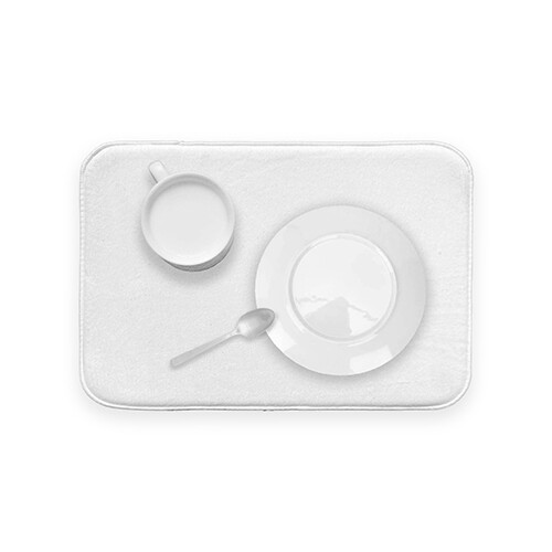 客製 滿版 印花 泡綿 止滑 餐具 食器 瀝水墊