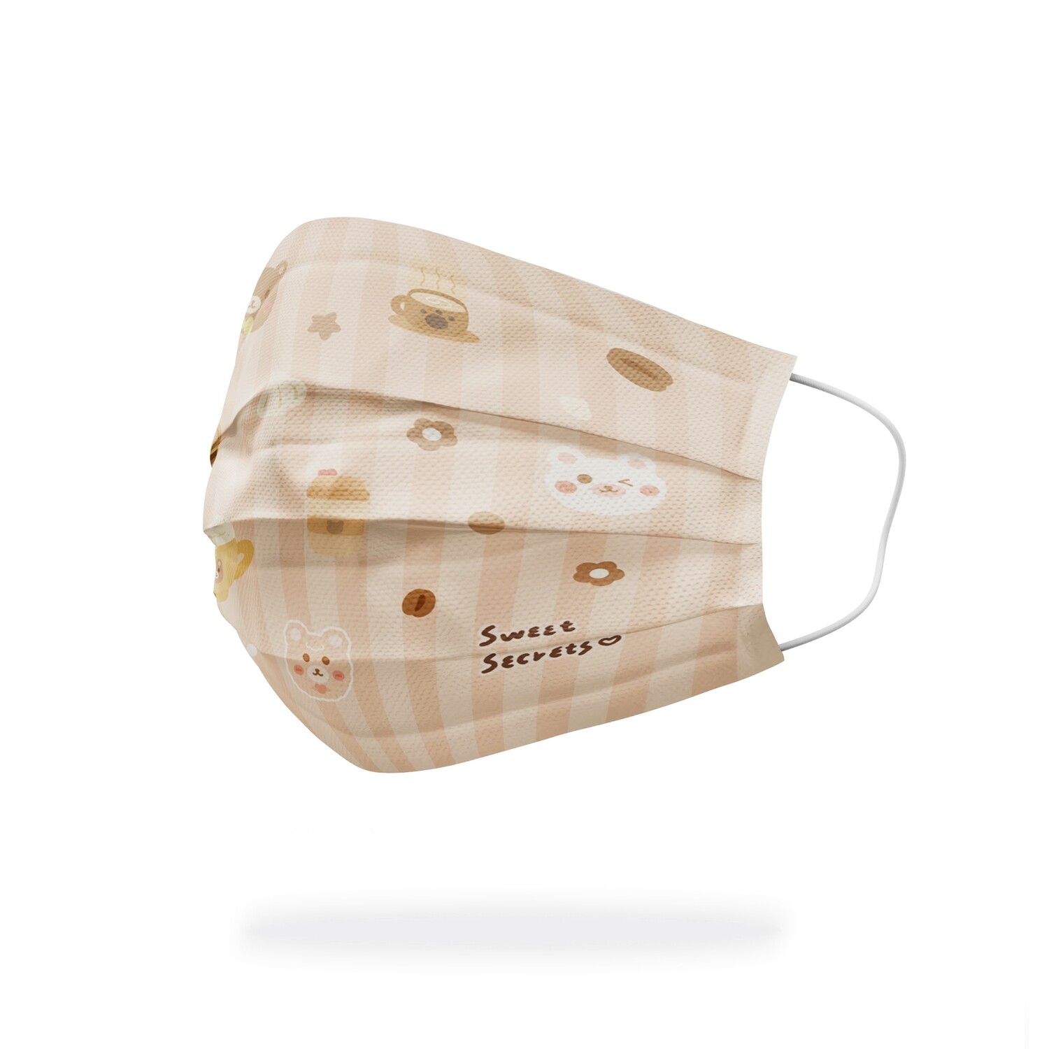 現貨 甜秘密 熊熊咖啡廳 醫療 口罩 (10入)