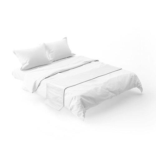 客製 滿版 印花 床尾巾 床旗 床飾巾