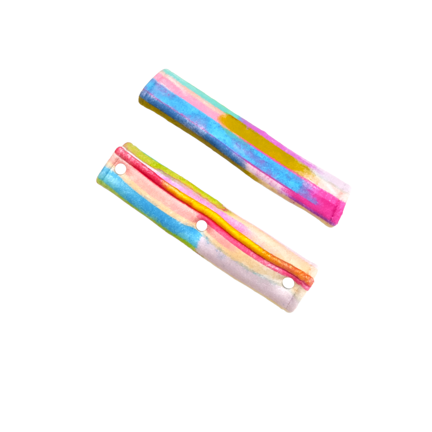 印花 絨毛 止滑 汽車 安全帶護套 (一對入)