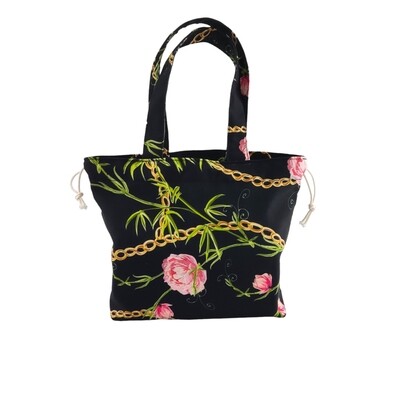 現貨 印花 手提束口便當袋