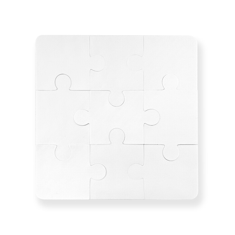 客製 滿版 印花 DIY 毛氈 拼圖 造型墊 杯墊 滑鼠墊 隔熱墊