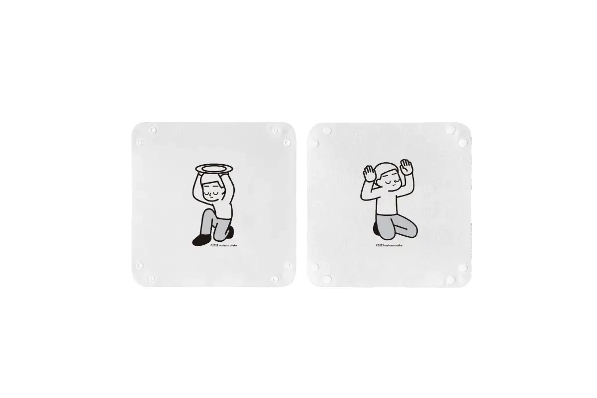 消極男子 毛氈 雜物盤 置物盤 杯墊