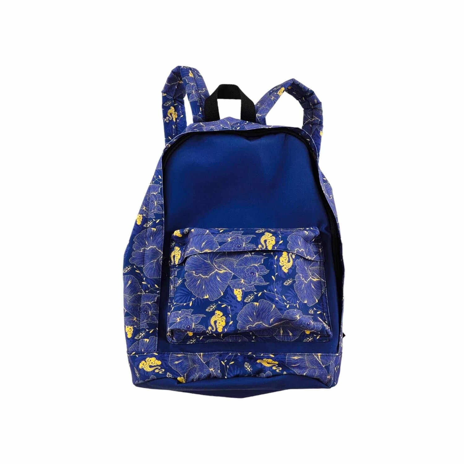 滿版 印花 戶外 多夾層 後背包