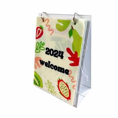 布桌曆 作品展示本 (共14頁)