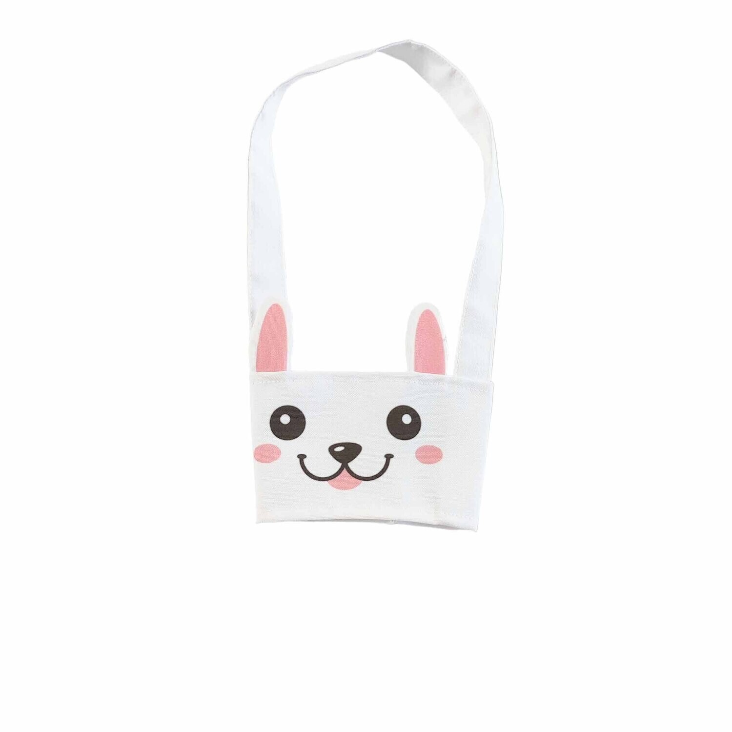 動物耳朵 飲料提袋 造型杯套  本布提把