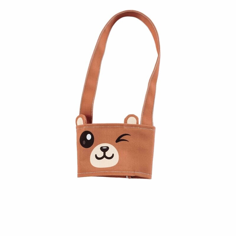 動物耳朵 飲料提袋 造型杯套  本布提把