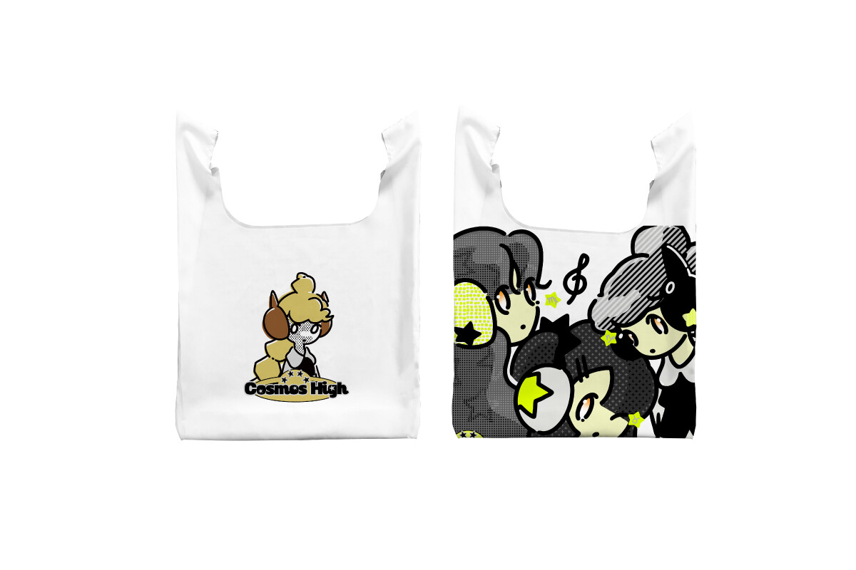 宇宙高校 摩羯座 口袋 折疊 收納 購物袋