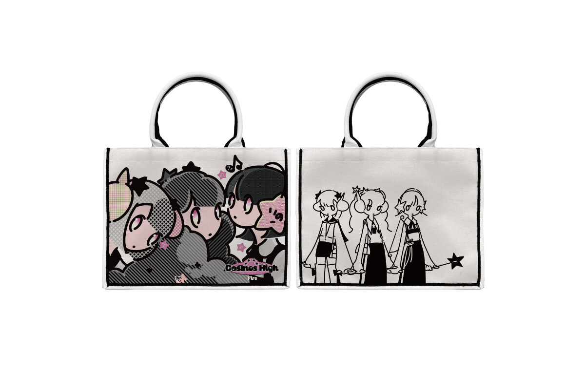 宇宙高校 火象 黑飾條 Book Tote 精品 托特包