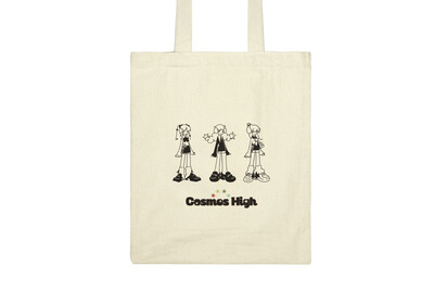 宇宙高校 三人 棉帆布 提袋