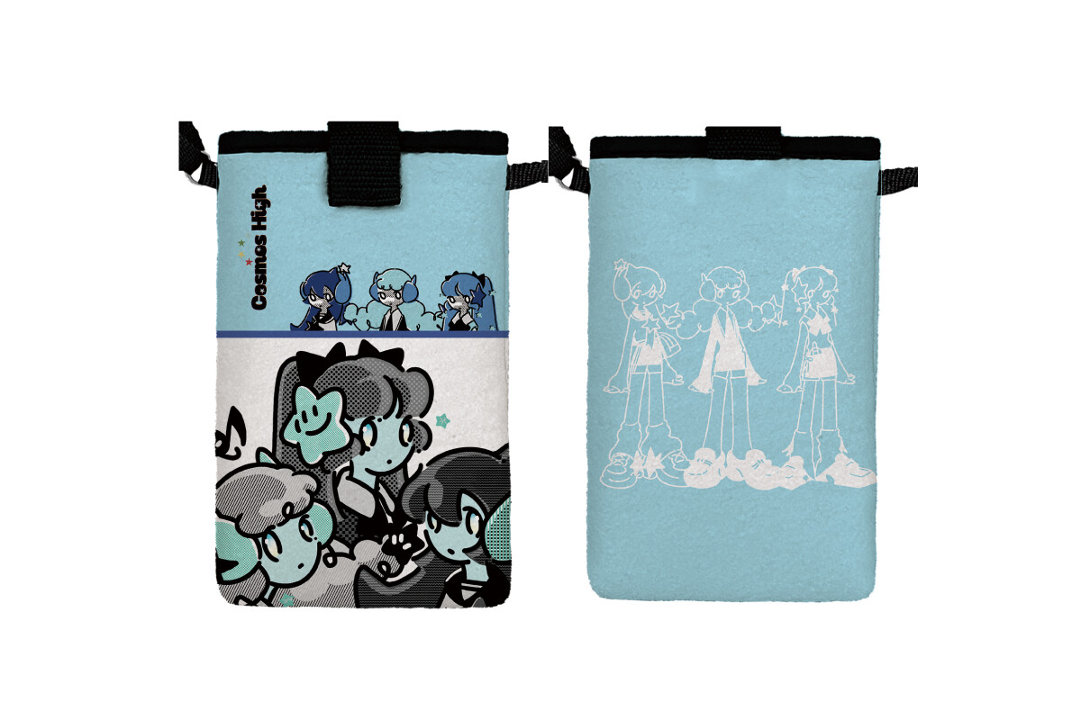 宇宙高校 水象 防撞 止滑 可調 掛帶 手機袋