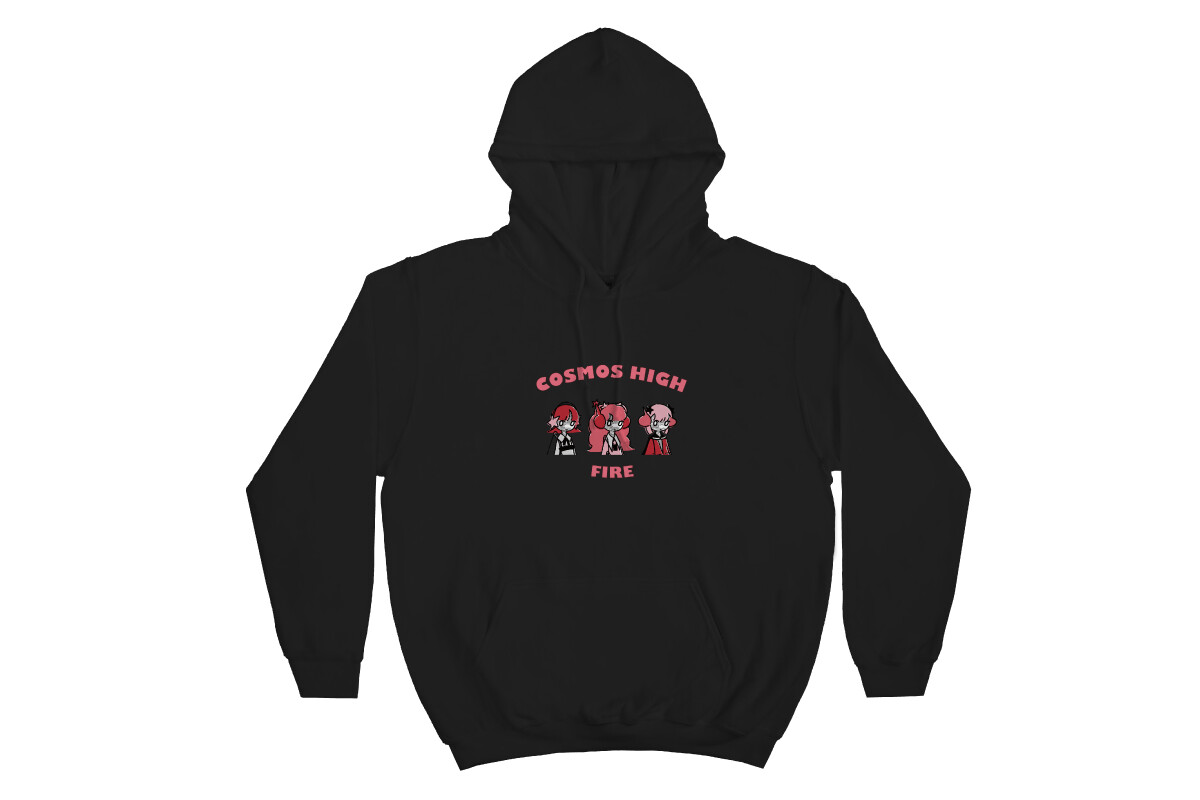 宇宙高校 火象 黑 吉爾登 亞規 連帽T恤