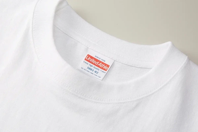 客製 局部 印花 兒童 純棉 United Athle 白色 T恤 t shirt (直噴)