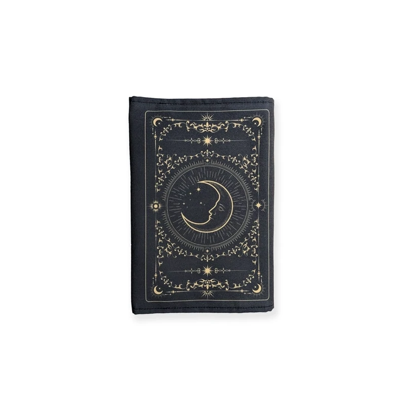 黑占卜 滿版 印花 可調式 厚度 書衣 (不附筆記本)