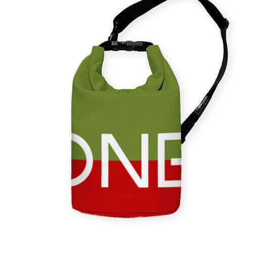 ONE 兩用 防水 運動 戶外 水桶包 圓筒包