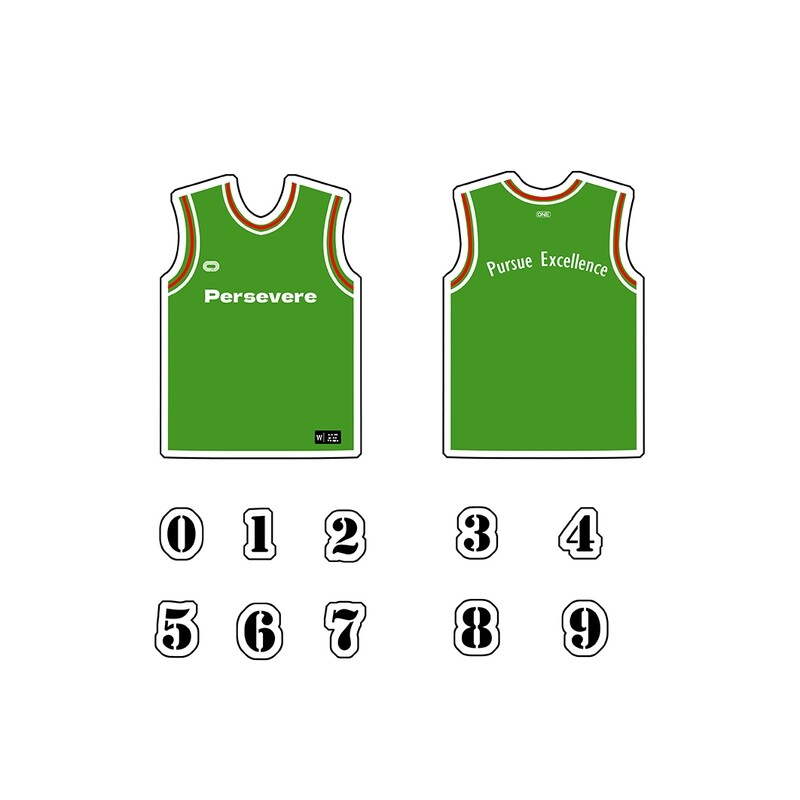 創意 手作 diy 不織布 球衣 主場款