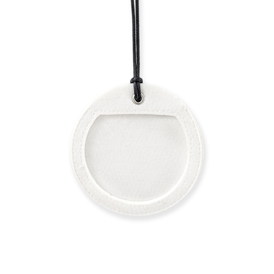 客製 滿版 印花 圓形行李掛牌 識別證套