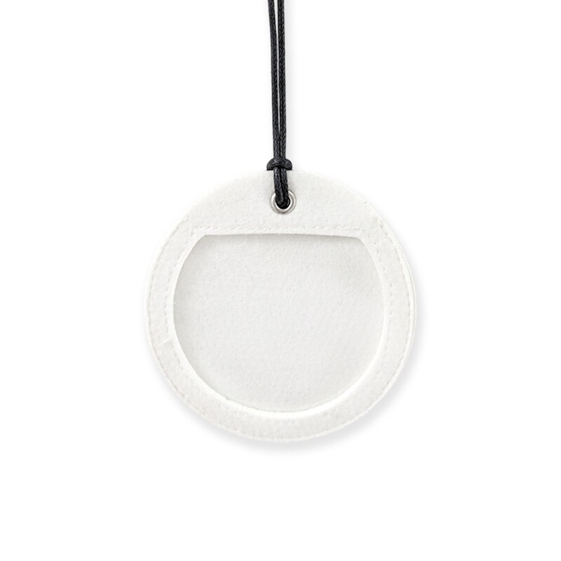 客製 滿版 印花 圓形行李掛牌 識別證套