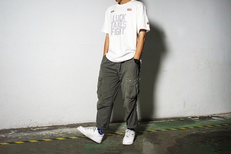 ONE 越努力越幸運 純棉 T恤 t shirt