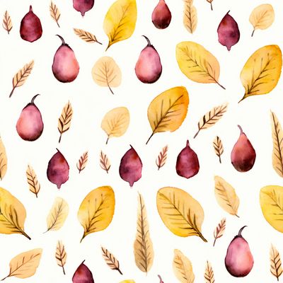 秋天 葉子 花草 布花