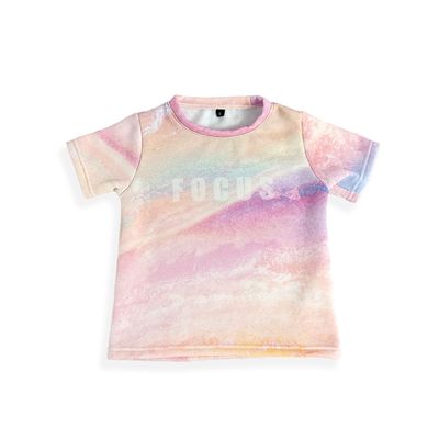 蒙娜麗莎 兒童滿版 印花 中性 T恤